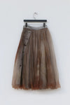 MUTEDANCE Hand-dyed cotton skirt MD20FW13